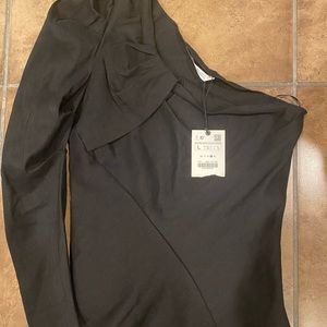 Zara one shoulder top